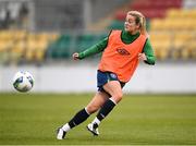 7 April 2021; Lilly Agg during a Republic of Ireland training session at Tallaght Stadium in Dublin. Photo by Stephen McCarthy/Sportsfile