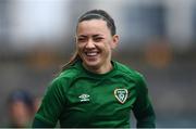 7 April 2021; Katie McCabe during a Republic of Ireland training session at Tallaght Stadium in Dublin. Photo by Stephen McCarthy/Sportsfile