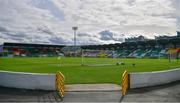 8 April 2021; A general view of Tallaght Stadium before the women's international friendly match between Republic of Ireland and Denmark at Tallaght Stadium in Dublin. Photo by Eóin Noonan/Sportsfile