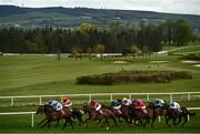 8 April 2021; Runners and riders in action during the Xenon Security handicap race at Gowran Park Racecourse in Kilkenny. Photo by David Fitzgerald/Sportsfile