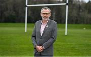 23 March 2021; Uachtarán Chumann Lúthchleas Gael Larry McCarthy in Malahide, Dublin. Photo by Brendan Moran/Sportsfile