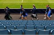 9 April 2021; Leinster players and staff arrive for the Leinster Rugby captain's run at Sandy Park in Exeter, England. Photo by Ramsey Cardy/Sportsfile