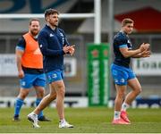 9 April 2021; Hugo Keenan during the Leinster Rugby captain's run at Sandy Park in Exeter, England. Photo by Ramsey Cardy/Sportsfile
