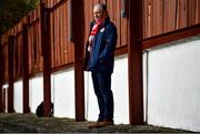 9 April 2021; Former Republic of Ireland and St Patrick's Athletic manager Brian Kerr watches on during the SSE Airtricity League Premier Division match between St Patrick's Athletic and Derry City at Richmond Park in Dublin. Photo by Harry Murphy/Sportsfile