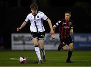 9 April 2021; Ole Erik Midtskogen of Dundalk in action against Keith Buckley of Bohemians during the SSE Airtricity League Premier Division match between Dundalk and Bohemians at Oriel Park in Dundalk, Louth. Photo by Ben McShane/Sportsfile