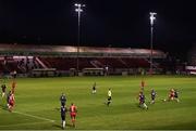 9 April 2021; A general view of action during the SSE Airtricity League First Division match between Shelbourne and Wexford at Tolka Park in Dublin. Photo by Eóin Noonan/Sportsfile