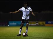 9 April 2021; Junior Ogedi-Uzokwe of Dundalk during the SSE Airtricity League Premier Division match between Dundalk and Bohemians at Oriel Park in Dundalk, Louth. Photo by Ben McShane/Sportsfile