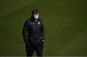 10 April 2021; Exeter Chiefs head coach Rob Baxter walks the pitch before the Heineken Champions Cup Pool Quarter-Final match between Exeter Chiefs and Leinster at Sandy Park in Exeter, England. Photo by Ramsey Cardy/Sportsfile