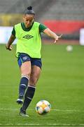 10 April 2021; Rianna Jarrett during a Republic of Ireland Women training session at King Baudouin Stadium in Brussels, Belgium. Photo by David Stockman/Sportsfile