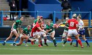 10 April 2021; Emily Lane of Ireland during the Women's Six Nations Rugby Championship match between Wales and Ireland at Cardiff Arms Park in Cardiff, Wales. Photo by Chris Fairweather/Sportsfile