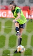 10 April 2021; Heather Payne during a Republic of Ireland Women training session at King Baudouin Stadium in Brussels, Belgium. Photo by David Stockman/Sportsfile