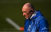 10 April 2021; Leinster scrum coach Robin McBryde prior to the Heineken Champions Cup Pool Quarter-Final match between Exeter Chiefs and Leinster at Sandy Park in Exeter, England. Photo by Ramsey Cardy/Sportsfile