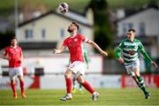 10 April 2021; Greg Bolger of Sligo Rovers during the SSE Airtricity League Premier Division match between Sligo Rovers and Shamrock Rovers at The Showgrounds in Sligo. Photo by Stephen McCarthy/Sportsfile