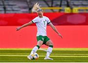 11 April 2021; Diane Caldwell of Republic of Ireland during the women's international friendly match between Belgium and Republic of Ireland at King Baudouin Stadium in Brussels, Belgium. Photo by David Catry/Sportsfile