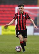 10 April 2021; Aaron Bolger of Longford Town during the SSE Airtricity League Premier Division match between Longford Town and Drogheda United at Bishopsgate in Longford. Photo by Sam Barnes/Sportsfile