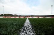 13 April 2021; A general view of the Ryan McBride Brandywell Stadium before the SSE Airtricity League Premier Division match between Derry City and Shamrock Rovers at the Ryan McBride Brandywell Stadium in Derry. Photo by Stephen McCarthy/Sportsfile