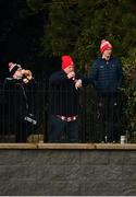 13 April 2021; Derry City supporters look into the Ryan McBride Brandywell Stadium before the SSE Airtricity League Premier Division match between Derry City and Shamrock Rovers at the Ryan McBride Brandywell Stadium in Derry. Photo by Stephen McCarthy/Sportsfile