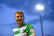 13 April 2021; Rory Gaffney of Shamrock Rovers during the SSE Airtricity League Premier Division match between Derry City and Shamrock Rovers at the Ryan McBride Brandywell Stadium in Derry. Photo by Stephen McCarthy/Sportsfile