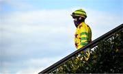 13 April 2021; Jockey Chris Timmons at Fairyhouse Racecourse in Ratoath, Meath. Photo by David Fitzgerald/Sportsfile