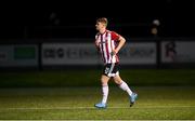 13 April 2021; Caoimhin Porter of Derry City comes onto the pitch as a second half substitute, making his debut, during the SSE Airtricity League Premier Division match between Derry City and Shamrock Rovers at the Ryan McBride Brandywell Stadium in Derry. Photo by Stephen McCarthy/Sportsfile