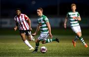 13 April 2021; Max Murphy of Shamrock Rovers during the SSE Airtricity League Premier Division match between Derry City and Shamrock Rovers at the Ryan McBride Brandywell Stadium in Derry. Photo by Stephen McCarthy/Sportsfile
