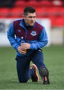 16 April 2021; Ronan Murray of Drogheda United before the SSE Airtricity League Premier Division match between Derry City and Drogheda United at the Ryan McBride Brandywell Stadium in Derry. Photo by Stephen McCarthy/Sportsfile