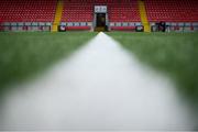 16 April 2021; A general view of the Ryan McBride Brandywell Stadium before SSE Airtricity League Premier Division match between Derry City and Drogheda United at the Ryan McBride Brandywell Stadium in Derry. Photo by Stephen McCarthy/Sportsfile