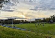 16 April 2021; A general view of the pitch before the SSE Airtricity League First Division match between UCD and Cabinteely at the UCD Bowl in Belfield, Dublin. Photo by Piaras Ó Mídheach/Sportsfile