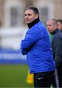 16 April 2021; Athlone Town manager Adrian Carberry during the SSE Airtricity League First Division match between Bray Wanderers and Athlone Town at the Carlisle Grounds in Bray, Wicklow. Photo by Matt Browne/Sportsfile