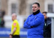 16 April 2021; Athlone Town manager Adrian Carberry during the SSE Airtricity League First Division match between Bray Wanderers and Athlone Town at the Carlisle Grounds in Bray, Wicklow. Photo by Matt Browne/Sportsfile