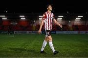 16 April 2021; Eoin Toal of Derry City after the SSE Airtricity League Premier Division match between Derry City and Drogheda United at the Ryan McBride Brandywell Stadium in Derry. Photo by Stephen McCarthy/Sportsfile