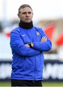 16 April 2021; Athlone Town manager Adrian Carberry during the SSE Airtricity League First Division match between Bray Wanderers and Athlone Town at the Carlisle Grounds in Bray, Wicklow. Photo by Matt Browne/Sportsfile