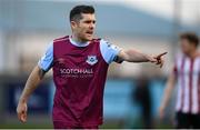 16 April 2021; Ronan Murray of Drogheda United during the SSE Airtricity League Premier Division match between Derry City and Drogheda United at the Ryan McBride Brandywell Stadium in Derry. Photo by Stephen McCarthy/Sportsfile