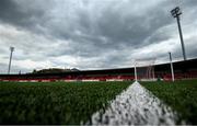 16 April 2021; A general view of the Ryan McBride Brandywell Stadium before the SSE Airtricity League Premier Division match between Derry City and Drogheda United at the Ryan McBride Brandywell Stadium in Derry. Photo by Stephen McCarthy/Sportsfile