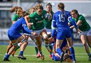 17 April 2021; Eimear Considine of Ireland is tackled by Gaelle Hermet of France during the Women's Six Nations Rugby Championship match between Ireland and France at Energia Park in Dublin. Photo by Sam Barnes/Sportsfile