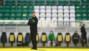 17 April 2021; Shamrock Rovers manager Stephen Bradley before the SSE Airtricity League Premier Division match between Shamrock Rovers and Longford Town at Tallaght Stadium in Dublin. Photo by Eóin Noonan/Sportsfile