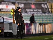 17 April 2021; Dundalk coach Filippo Giovagnoli in the technical area during the SSE Airtricity League Premier Division match between Dundalk and St Patrick's Athletic at Oriel Park in Dundalk, Louth. Photo by Ben McShane/Sportsfile