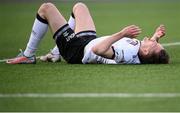 17 April 2021; Ole Erik Midtskogen of Dundalk reacts to a missed opportunity on goal during the SSE Airtricity League Premier Division match between Dundalk and St Patrick's Athletic at Oriel Park in Dundalk, Louth. Photo by Stephen McCarthy/Sportsfile