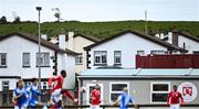 17 April 2021; A general view of nearby houses during the SSE Airtricity League Premier Division match between Sligo Rovers and Finn Harps at The Showgrounds in Sligo. Photo by Piaras Ó Mídheach/Sportsfile