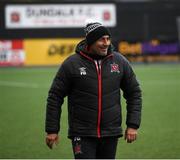 17 April 2021; Dundalk coach Filippo Giovagnoli reacts during the SSE Airtricity League Premier Division match between Dundalk and St Patrick's Athletic at Oriel Park in Dundalk, Louth. Photo by Stephen McCarthy/Sportsfile