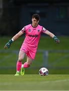 16 April 2021; UCD goalkeeper Lorcan Healy during the SSE Airtricity League First Division match between UCD and Cabinteely at the UCD Bowl in Belfield, Dublin. Photo by Piaras Ó Mídheach/Sportsfile