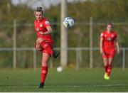 17 April 2021; Saoirse Noonan of Shelbourne during the SSE Airtricity Women's National League match between Peamount United and Shelbourne at PLR Park in Greenogue, Dublin. Photo by Ramsey Cardy/Sportsfile