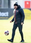 17 April 2021; Dundalk coach Filippo Giovagnoli before the SSE Airtricity League Premier Division match between Dundalk and St Patrick's Athletic at Oriel Park in Dundalk, Louth. Photo by Stephen McCarthy/Sportsfile