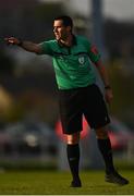 16 April 2021; Referee Adriano Reale during the SSE Airtricity League Premier Division match between Waterford and Bohemians at the RSC in Waterford. Photo by Eóin Noonan/Sportsfile