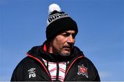 17 April 2021; Dundalk coach Filippo Giovagnoli before the SSE Airtricity League Premier Division match between Dundalk and St Patrick's Athletic at Oriel Park in Dundalk, Louth. Photo by Ben McShane/Sportsfile