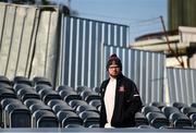 17 April 2021; Dundalk groundsman Jimmy Fisher before the SSE Airtricity League Premier Division match between Dundalk and St Patrick's Athletic at Oriel Park in Dundalk, Louth. Photo by Ben McShane/Sportsfile