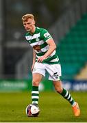 17 April 2021; Liam Scales of Shamrock Rovers during the SSE Airtricity League Premier Division match between Shamrock Rovers and Longford Town at Tallaght Stadium in Dublin. Photo by Eóin Noonan/Sportsfile