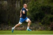 19 April 2021; Rhys Ruddock during Leinster rugby squad training at UCD in Dublin. Photo by Brendan Moran/Sportsfile