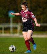17 April 2021; Lynsey McKey of Galway Women during the SSE Airtricity Women's National League match between DLR Waves and Galway Women at UCD Bowl in Belfield, Dublin. Photo by Matt Browne/Sportsfile
