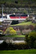 20 April 2021; A general view of the Ryan McBride Brandywell Stadium before the SSE Airtricity League Premier Division match between Derry City and Dundalk at the Ryan McBride Brandywell Stadium in Derry. Photo by Stephen McCarthy/Sportsfile